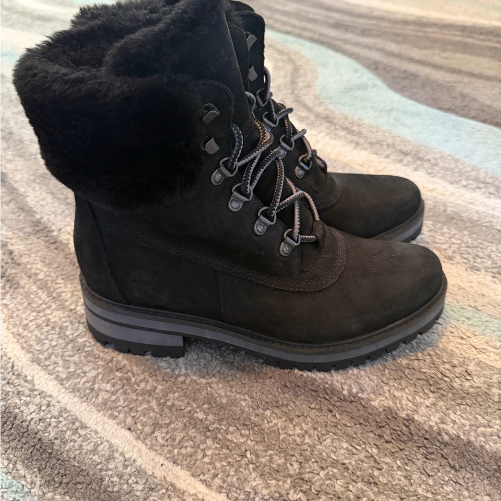 Timberland Black Winter Boots for Women